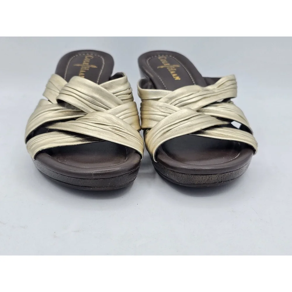 Cole Haan Women's Air Eden Slide Sandals‎ Gunsmoke size 6B